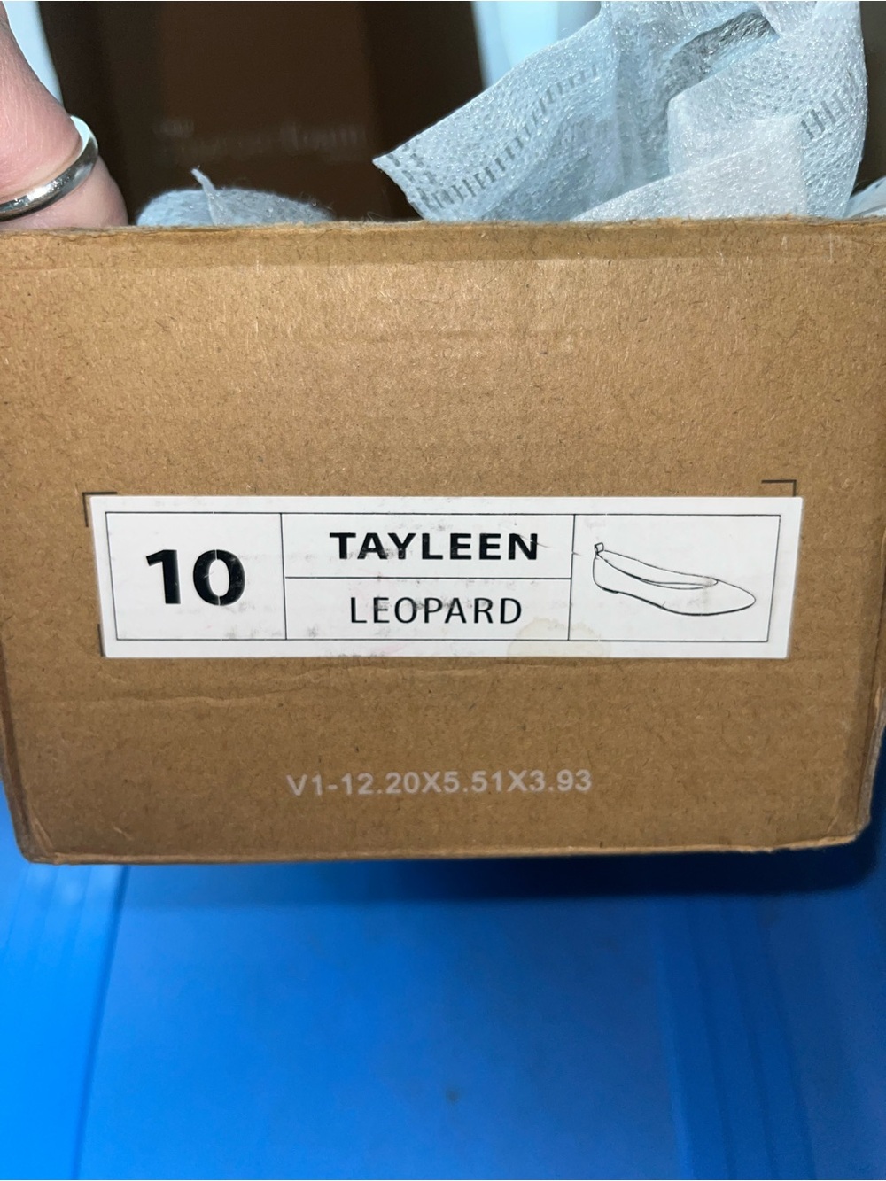 Journee Collection Tayleen Leopard-Print Pointed Flats 10 - Picture 6 of 6